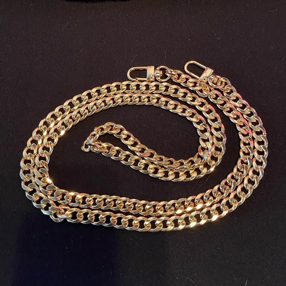 Elle Gold Chain Link Purse Straps (Various Sizes)